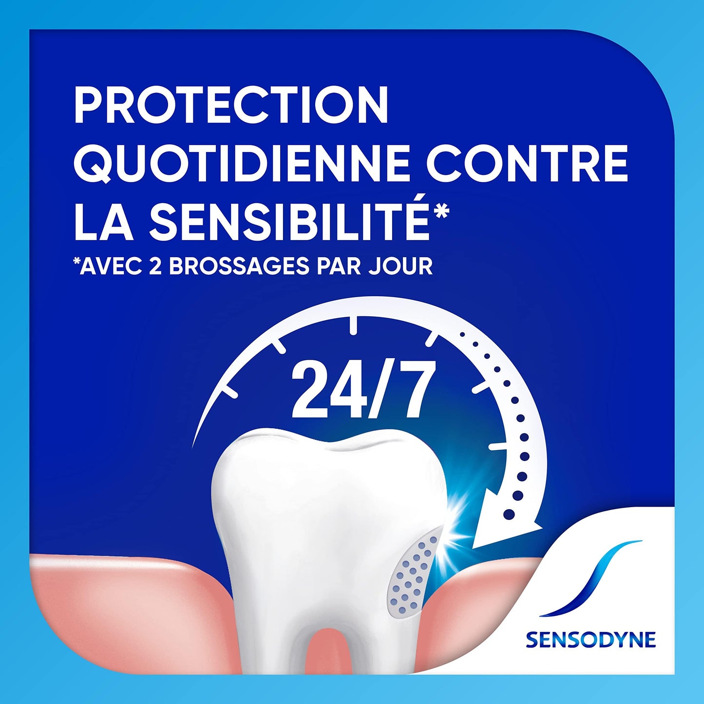 Sensodyne Whitening & Tartar toothpaste, Strengthens Protects and Whitens Sensitive Teeth, 135 mL (Packaging May Vary)