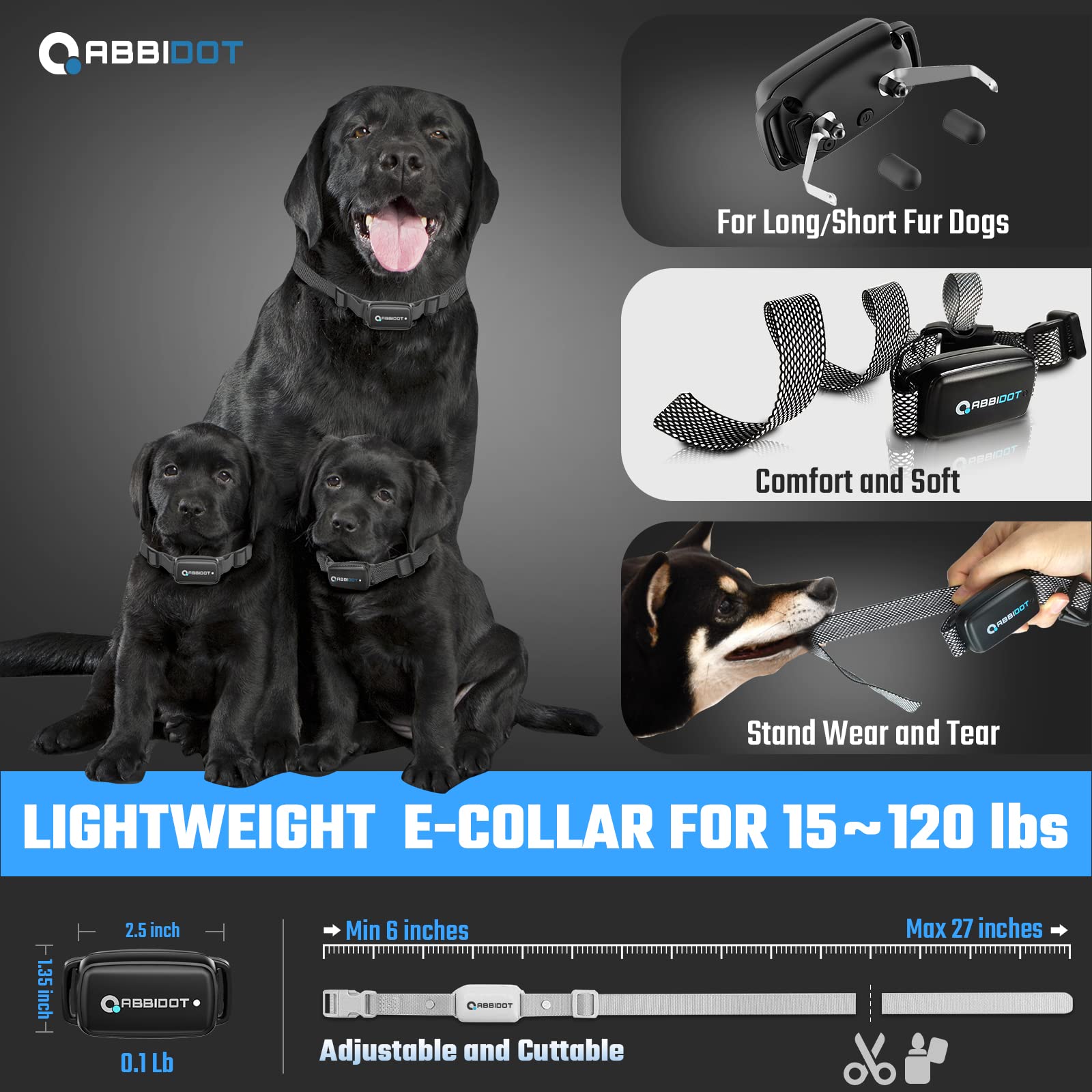3300 Ft Dog Training Collar with Remote.