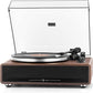 1 BY ONE High Fidelity Belt Drive Record Player with Built-in Speakers. Phil and Gazelle.