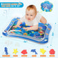 Inflatable Tummy Time Mat Premium Baby Water Play Mat. Phil and Gazelle.