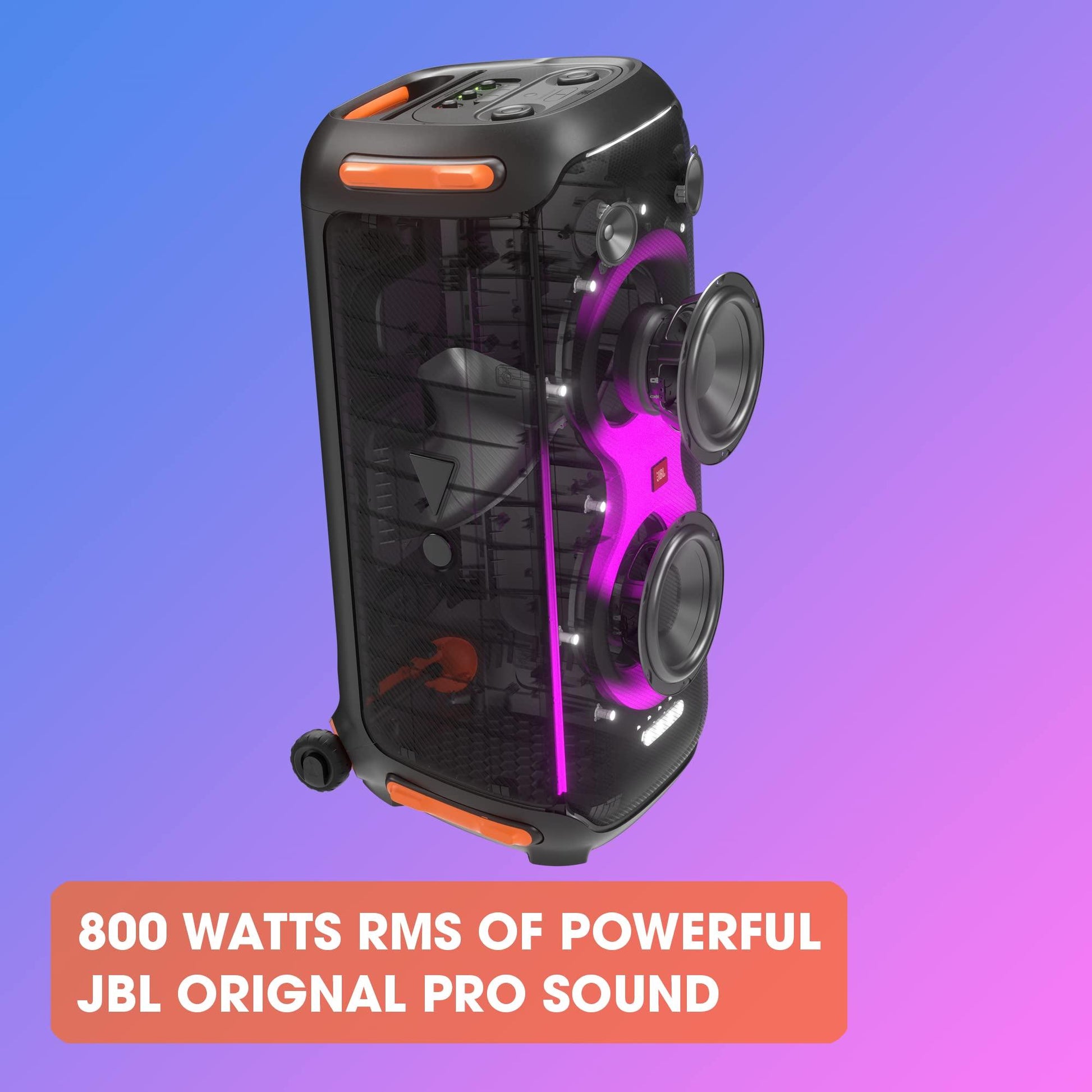 JBL PartyBox 710 Party Speaker with Powerful Sound Phil and Gazelle.