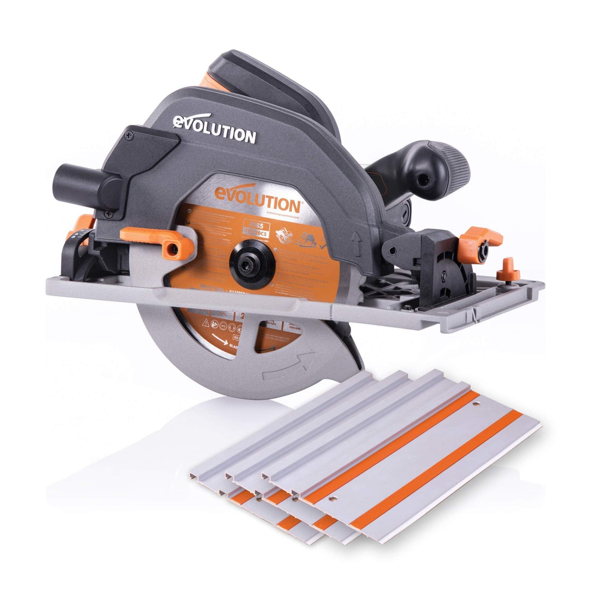 Evolution Power Tools Circular Saw. Phil and Gazelle.