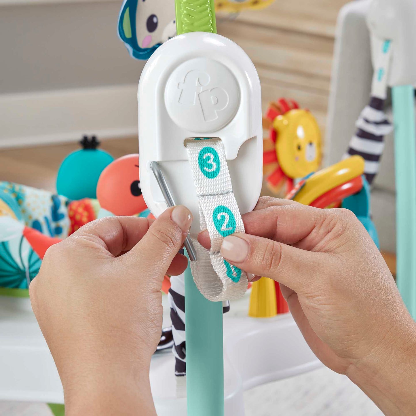 Fisher-Price Jumperoo Baby Activity Center. Phil and Gazelle.