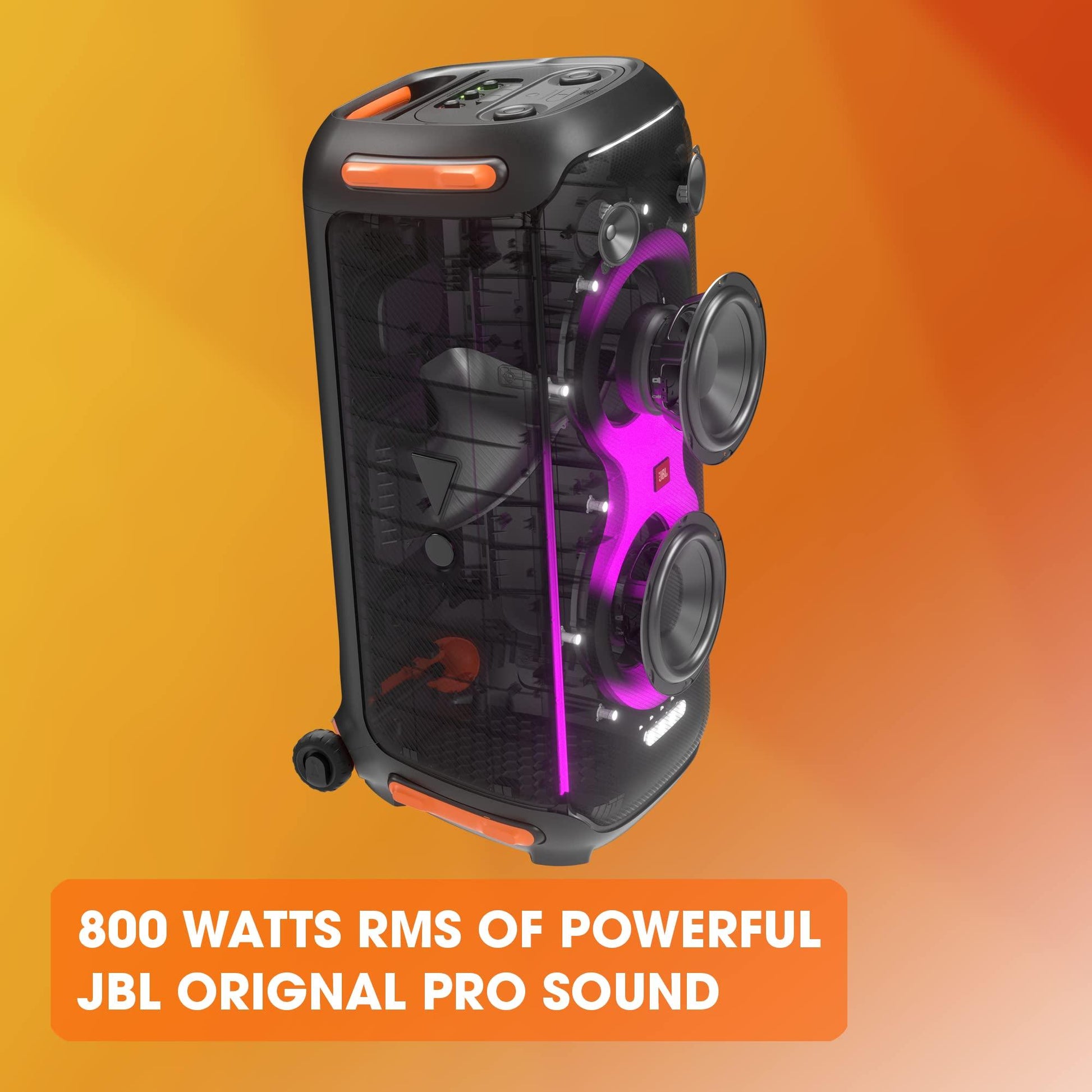 JBL PartyBox 710 Party Speaker with Powerful Sound Phil and Gazelle.