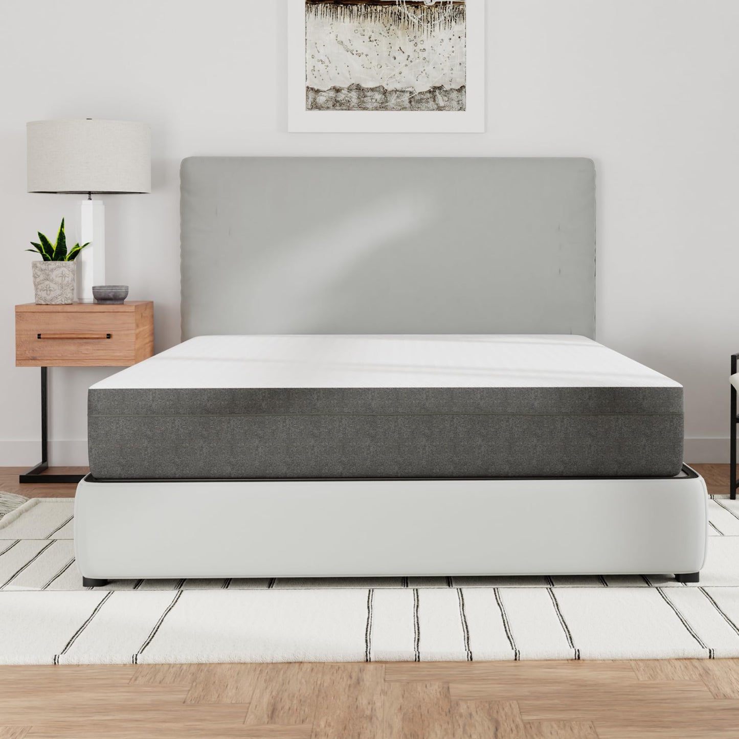 Blissful Nights - Full Mattress - Medium Firm 10" Cool Gel Memory Foam. Phil and Gazelle.