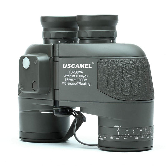 USCAMEL 10X50 Marine Binoculars with Rangefinder Compass. Phil and Gazelle.