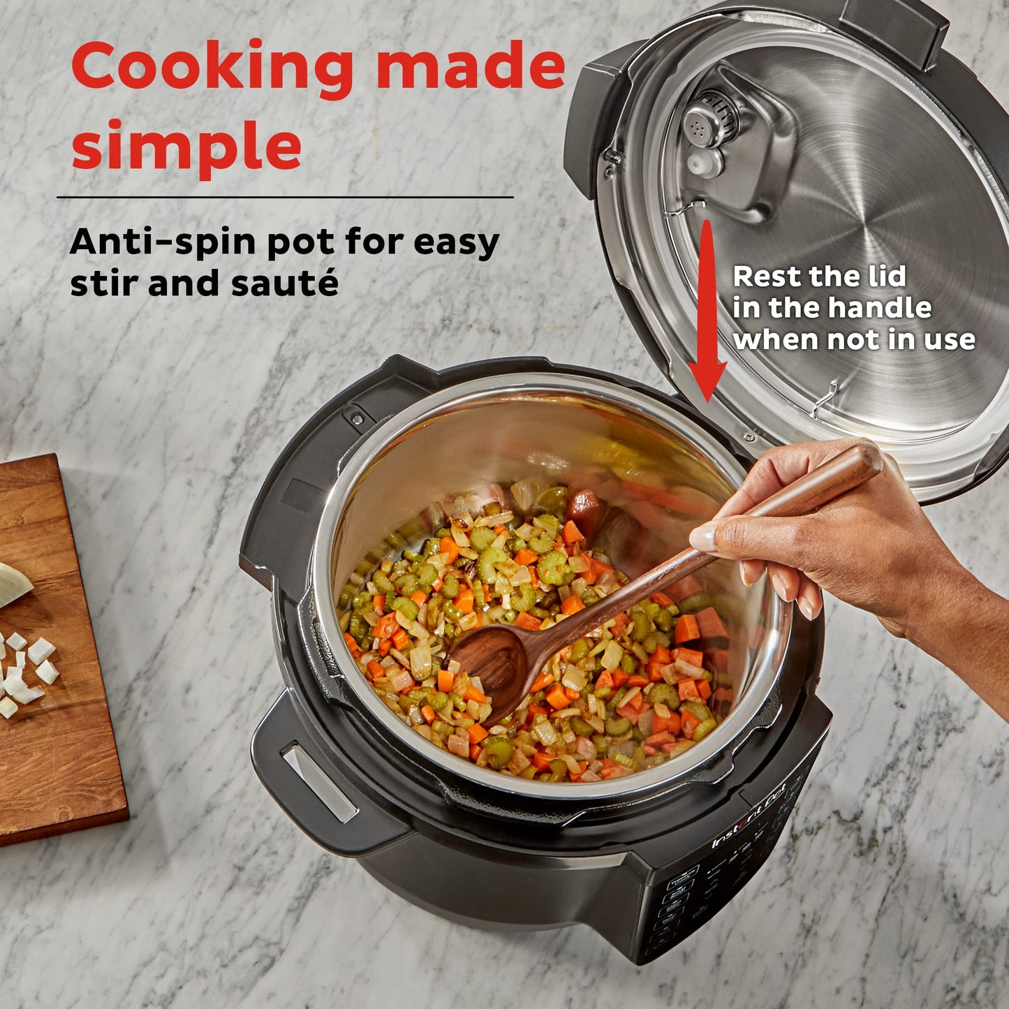 Instant Pot RIO, 7-in-1 Electric Multi-Cooker. Phil and Gazelle.