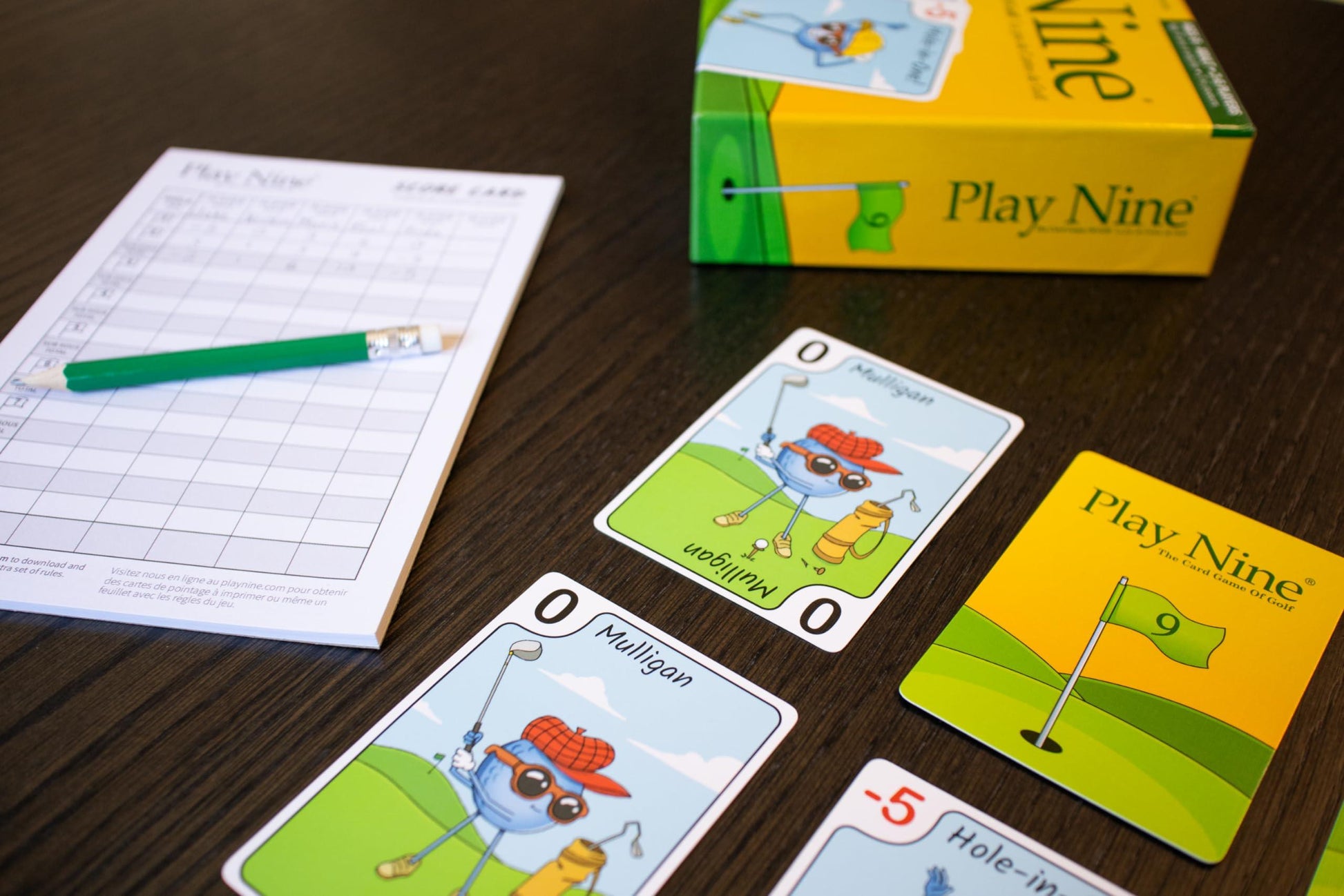 Play Nine - The Card Game of Golf Phil and Gazelle