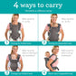 Infantino Flip Advanced 4-in-1 Carrier - Ergonomic. Phil and Gazelle.