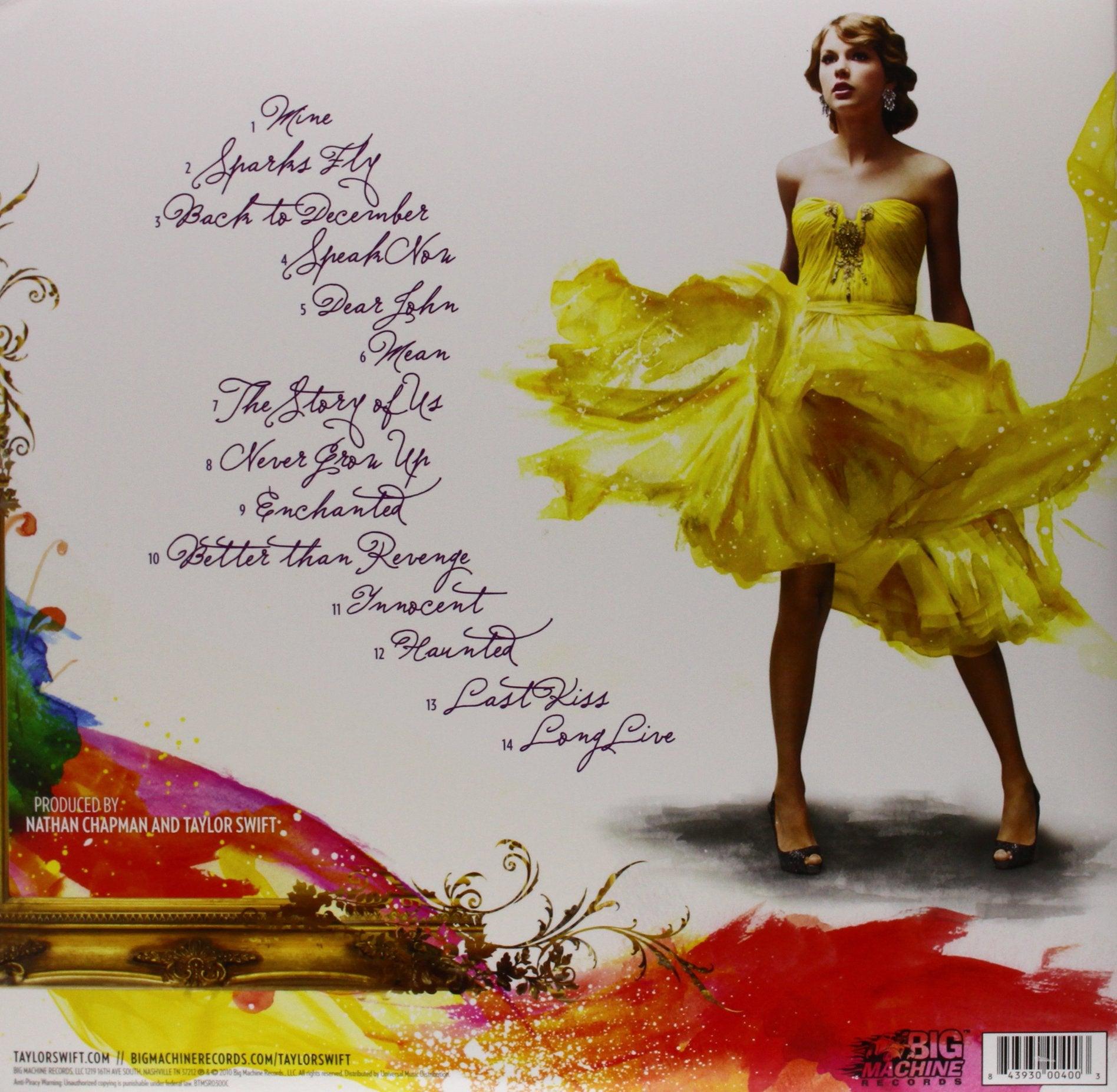 Taylor Swift Speak Now (2LP) Album Phil and Gazelle Music