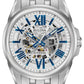 Bulova Men's 96A187 Analog Automatic Mechanical Stainless Steel Dress Watch Phil and Gazelle