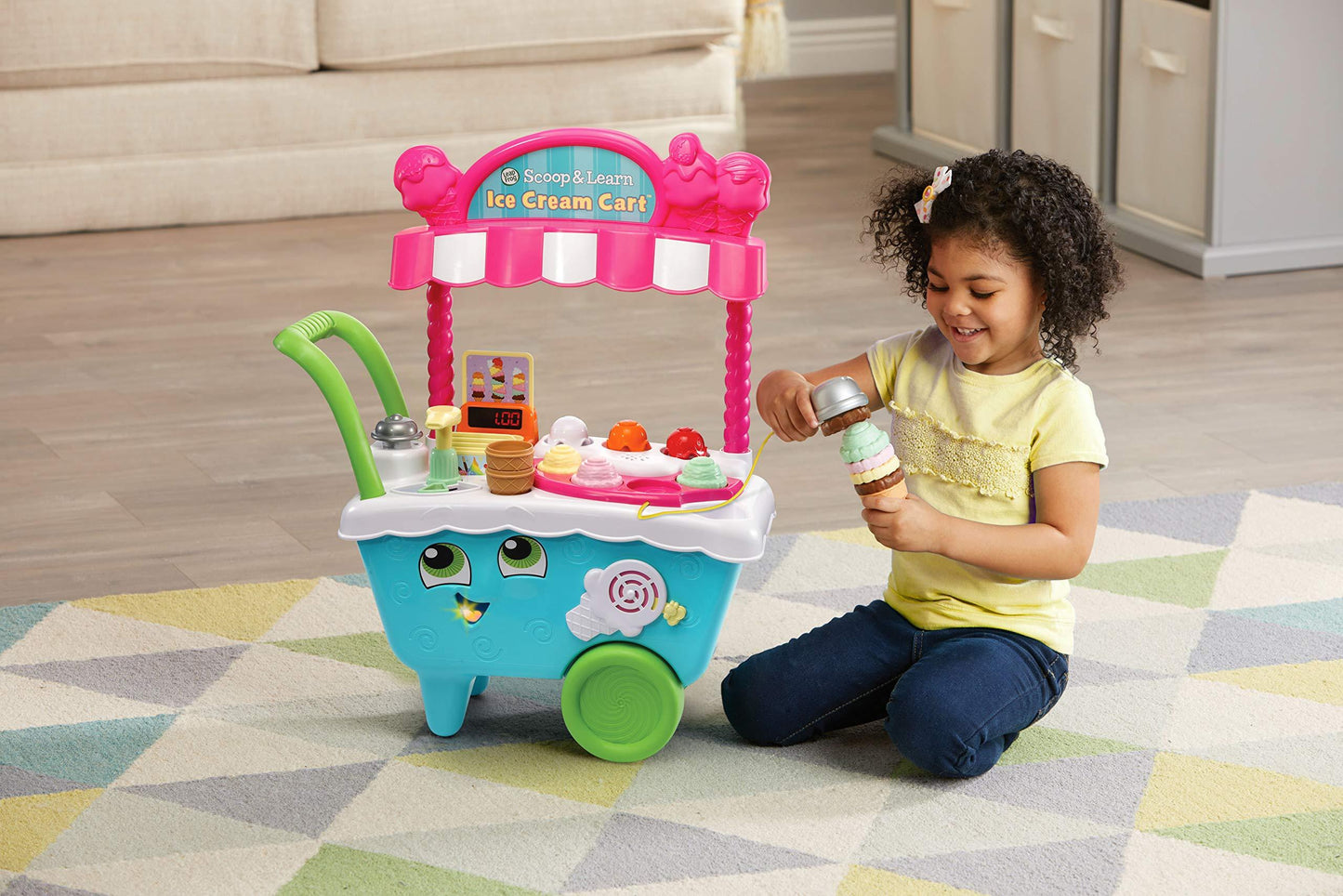 Leap Frog Scoop &amp; Learn Ice Cream Cart Phil and Gazelle Toys