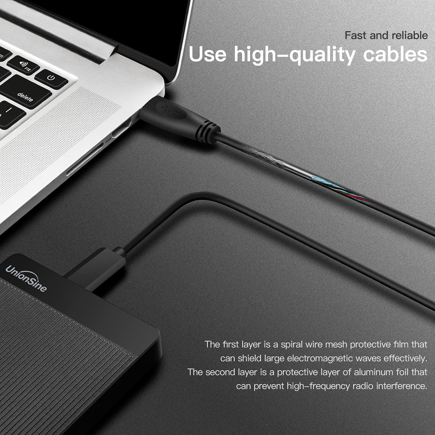 1TB Ultra Slim Portable External Hard Drive USB3.0 HDD Storage. Phil and Gazelle.