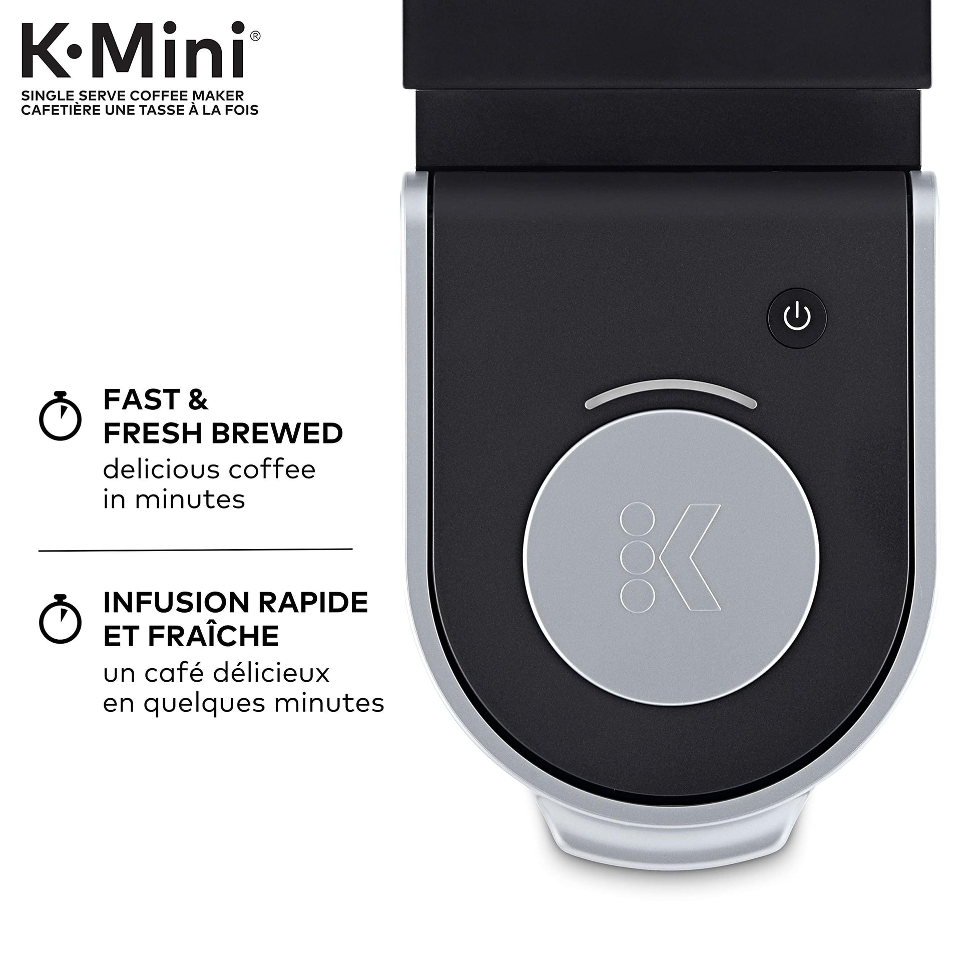 Keurig K-Mini Single Serve K-Cup Pod Coffee Maker. Phil and Gazelle.