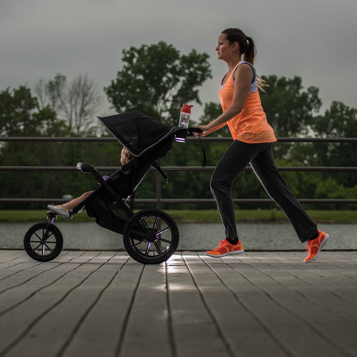 Evenflo Victory Plus Jogger Travel System. Phil and Gazelle.