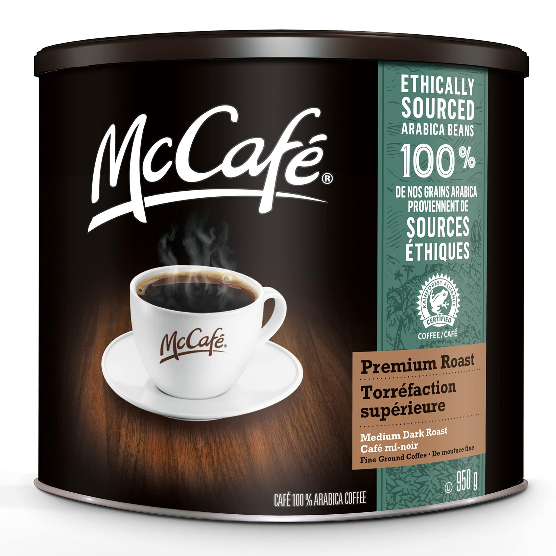 McCafe Premium Medium Dark Roast Ground Coffee, 950g Phil and Gazelle