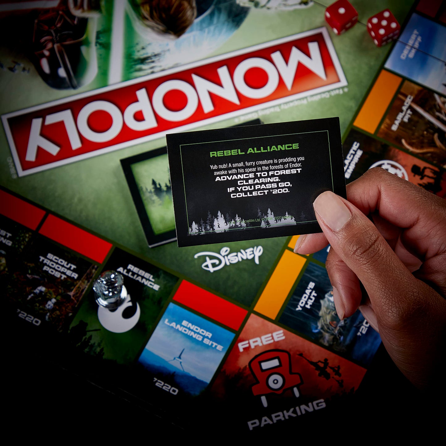 Monopoly Star Wars Return of The Jedi Board Game. Phil and Gazelle.