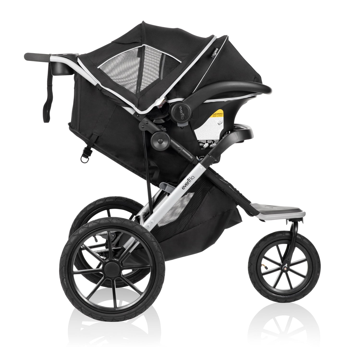 Evenflo Victory 3 Wheel Jogging Travel System. Phil and Gazelle.