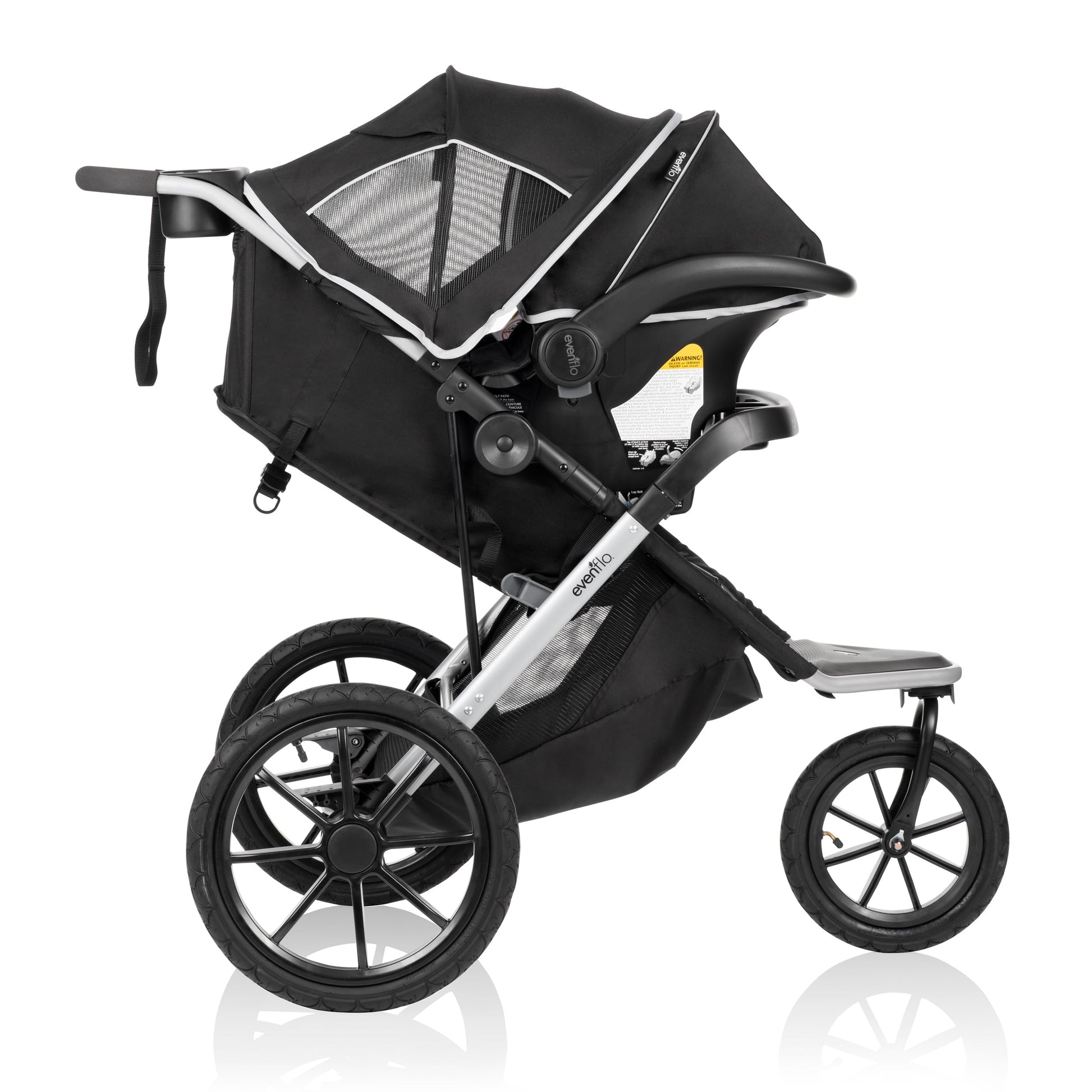 Evenflo Victory 3 Wheel Jogging Travel System. Phil and Gazelle.