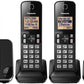 Panasonic DECT 6.0 Expandable Cordless Phone with Call Block.. Phil and Gazelle.