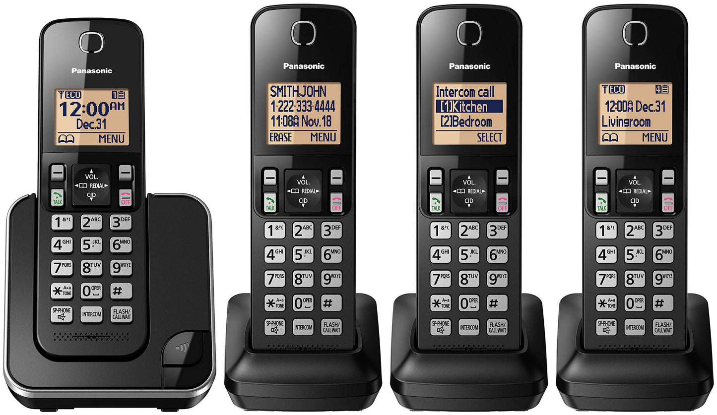 Panasonic DECT 6.0 Expandable Cordless Phone with Call Block.. Phil and Gazelle.