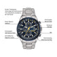 Citizen Eco-Drive World Chronograph A-T Men's Watch, Stainless Steel, Technology, Two-Tone (Model: AT8020-54L)