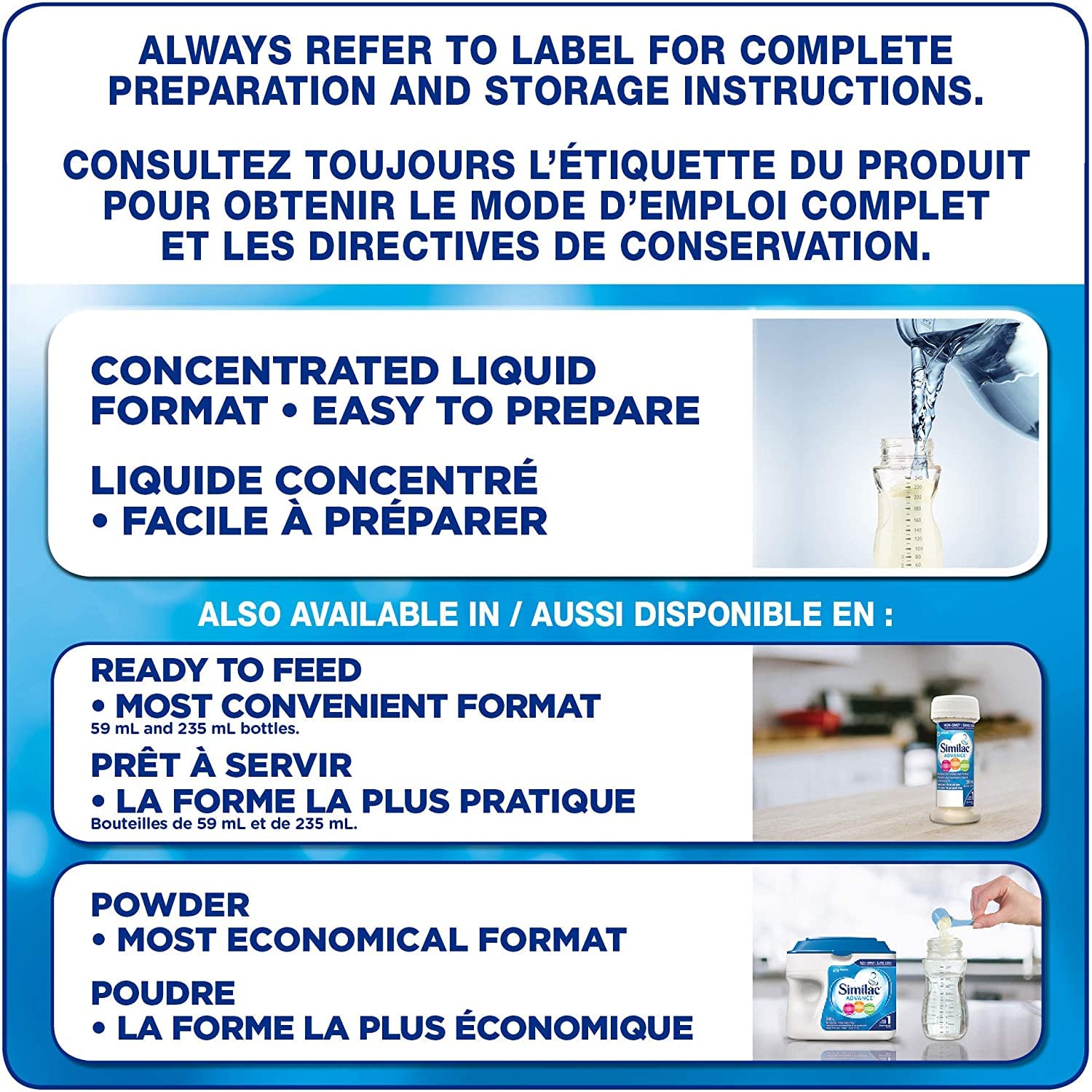 Similac Advance Step 1 Non-gmo Baby Formula. Phil and Gazelle.