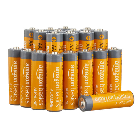 AmazonBasics AA 1.5 Volt Performance Alkaline Batteries - Pack of 20. Phil and Gazelle.