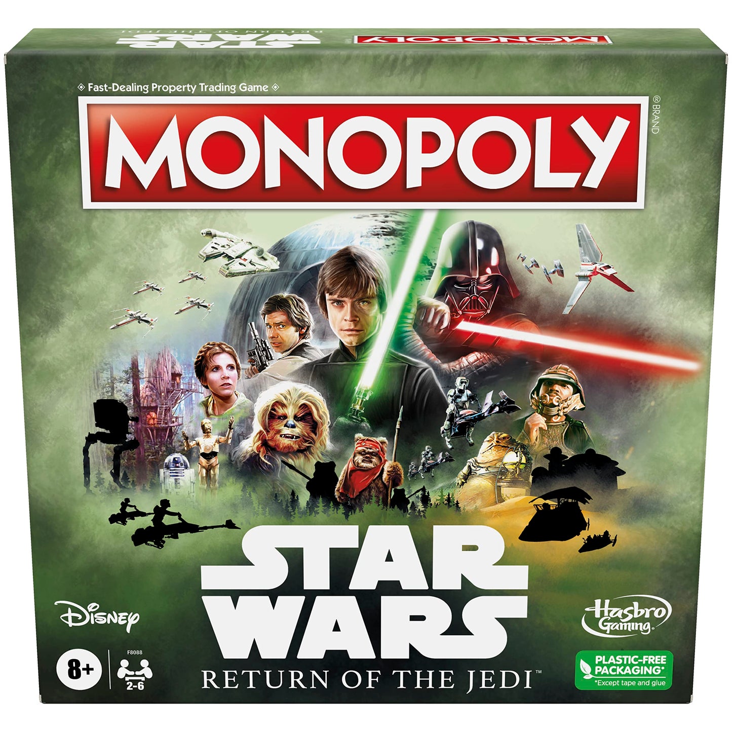 Monopoly Star Wars Return of The Jedi Board Game. Phil and Gazelle.