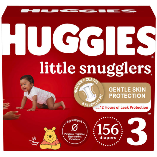 Huggies Diapers Size 3- Little Snugglers. Phil and Gazelle.