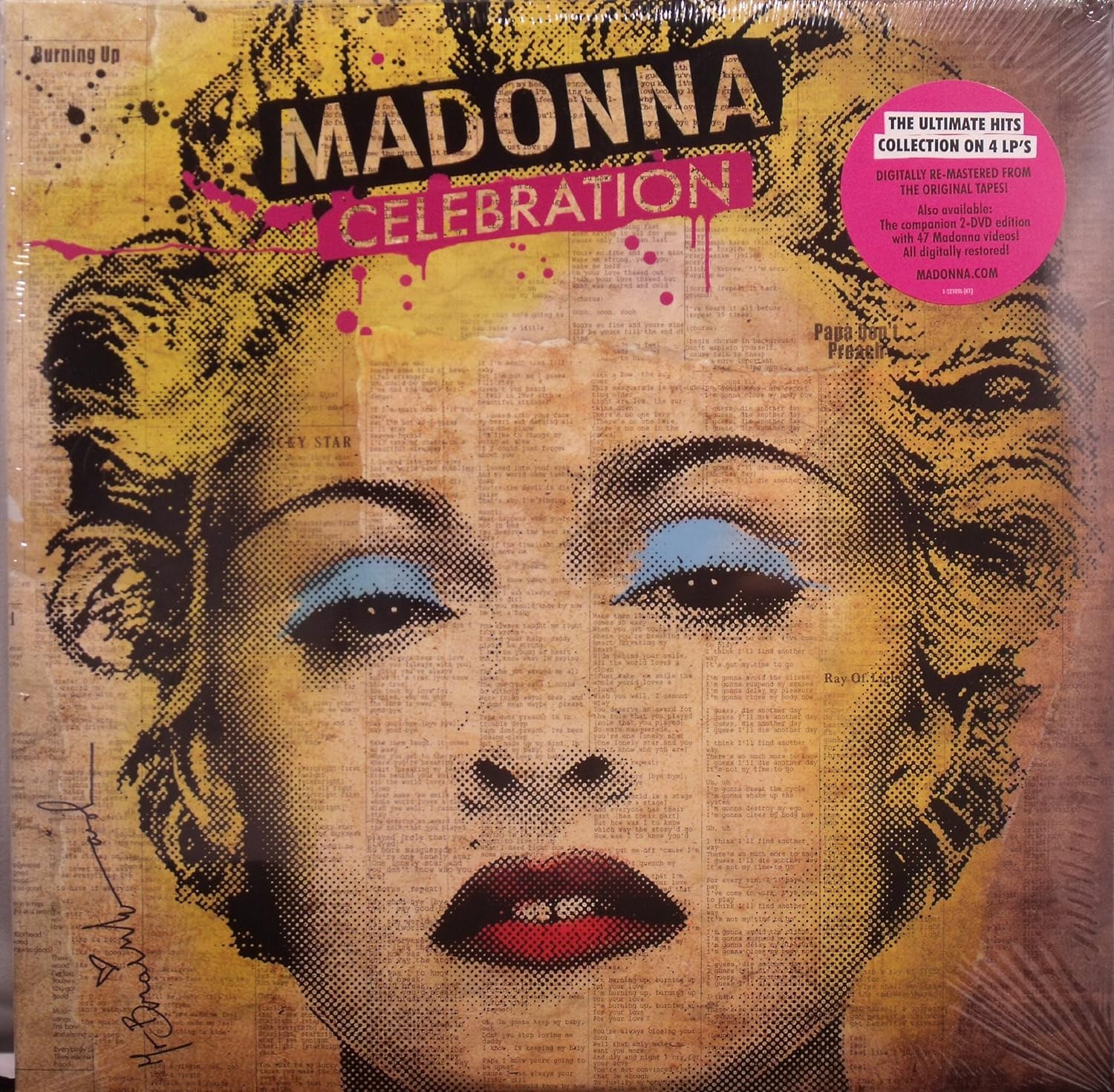 Madonna Celebration (Vinyl) Album. Phil and Gazelle.