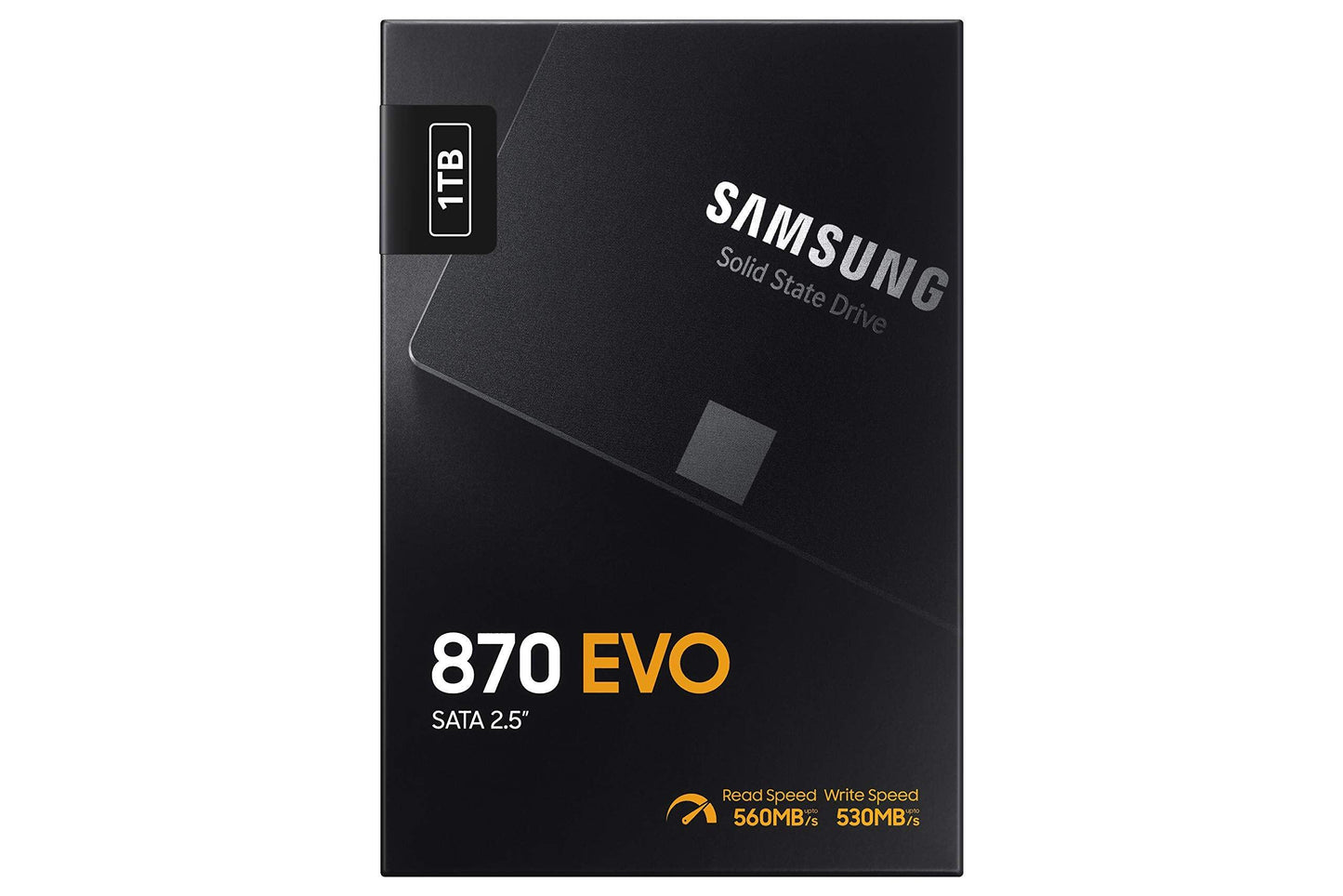 SAMSUNG 870 EVO SATA III SSD 1TB 2.5” Internal Solid State Drive, Upgrade PC or Laptop Memory and Storage for IT Pros, Creators, Everyday Users, MZ-77E1T0B/AM [Canada Version]