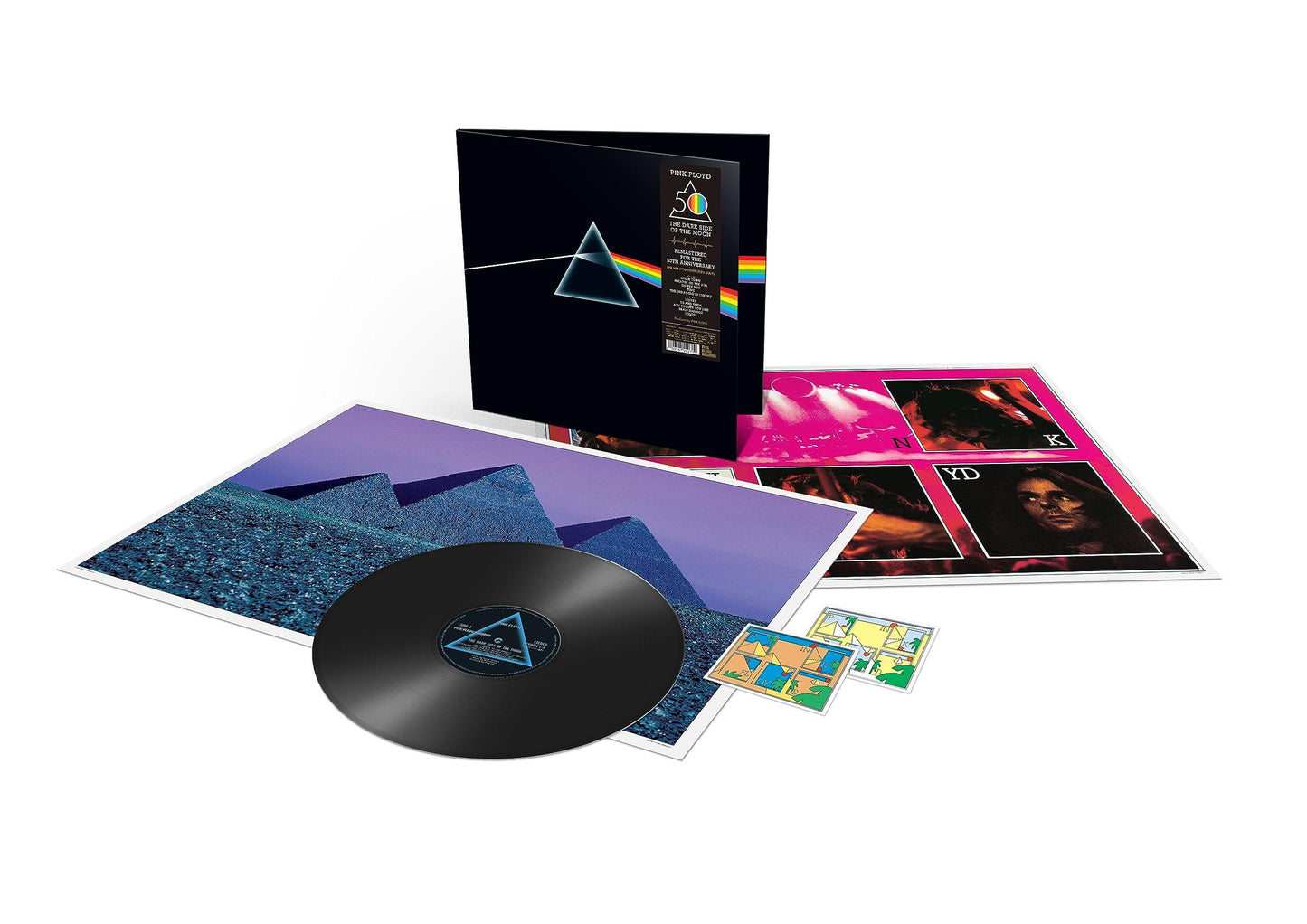 Pink Floyd The Dark Side Of The Moon (50th Anniversary Remaster) (Vinyl) Phil and Gazelle