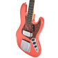 Fender Custom Shop 1962 Jazz Bass Journeyman Relic Fiesta Red over Desert Sand "CME Spec". Phil and Gazelle.