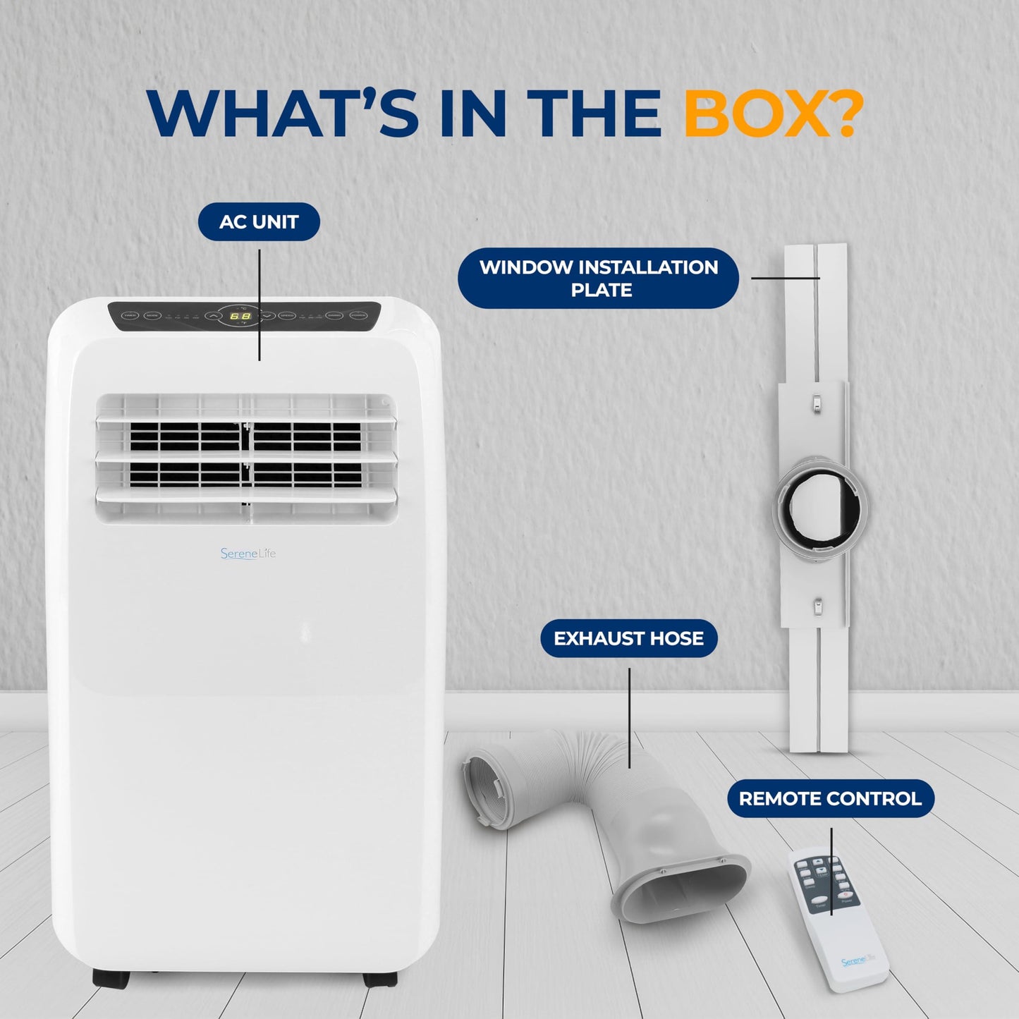 Portable Air Conditioner Compact Home AC Cooling Unit With Built-In Dehumidifier &amp; Fan. Phil and Gazelle.