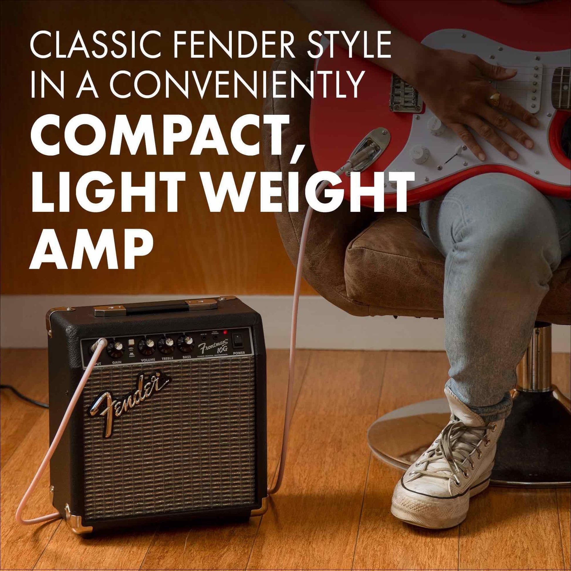 Fender Frontman 10G Electric Guitar Amplifier. Phil and Gazelle.