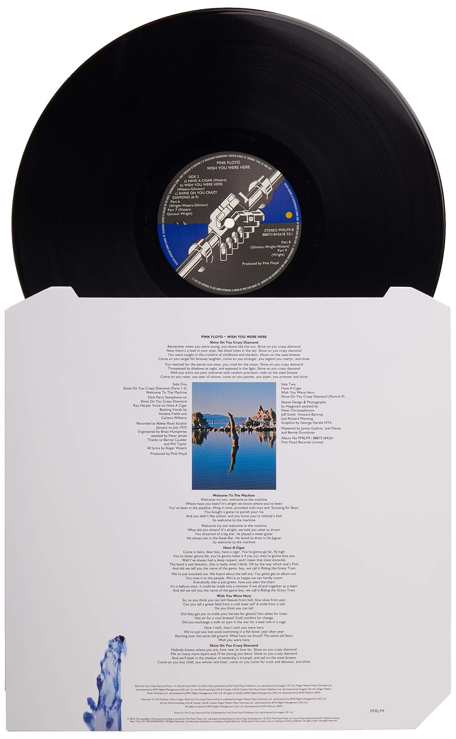 &nbsp;Pink Floyd Wish You Were Here (Vinyl) Album. Phil and Gazelle.