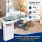 Portable Air Conditioner Compact Home AC Cooling Unit With Built-In Dehumidifier &amp; Fan. Phil and Gazelle.