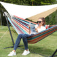 Double Hammock with Stand. Phil and Gazelle.