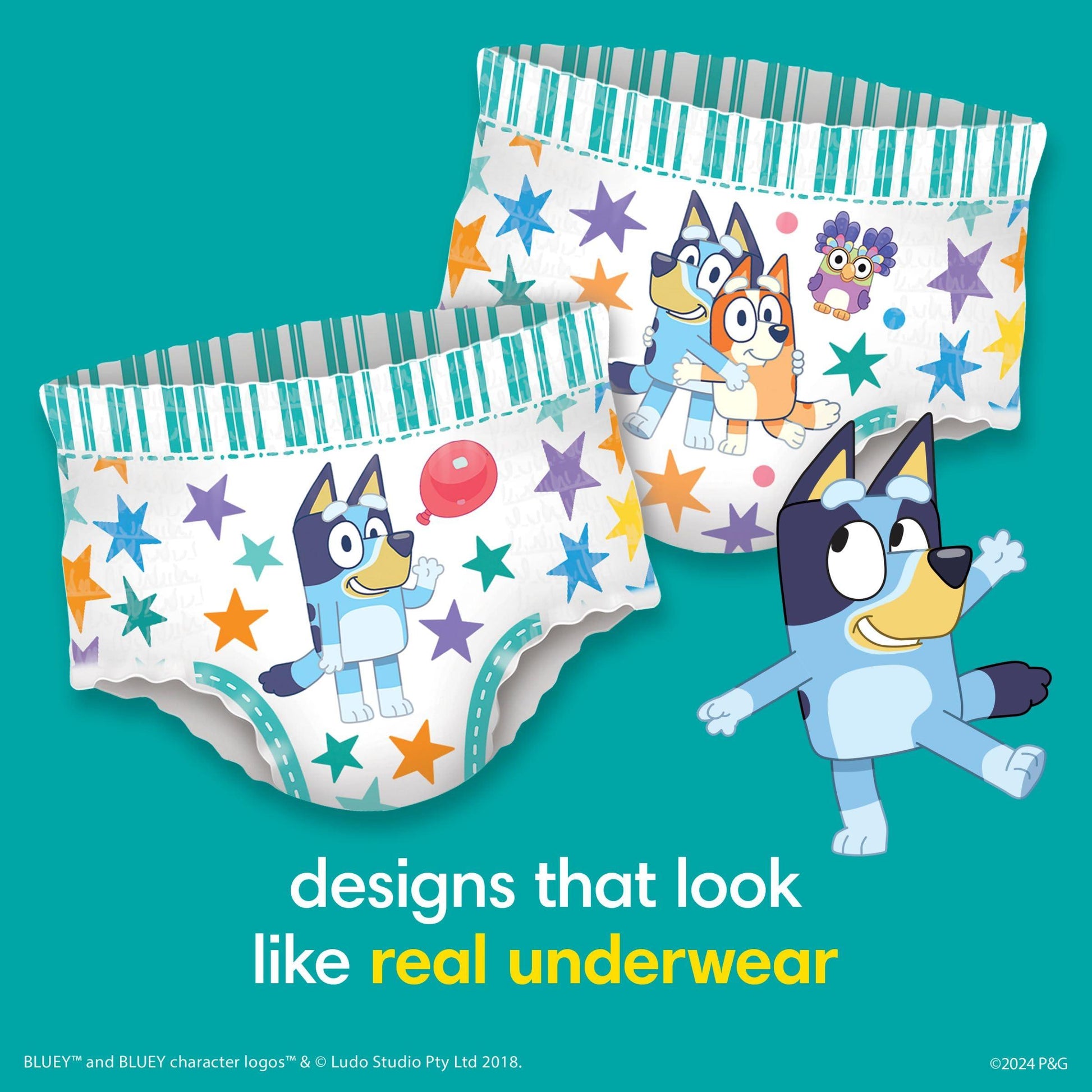 Pampers Potty Training Underwear for Toddlers, Easy Ups Diapers, Training Pants for Boys and Girls, Size 6 (4T-5T), 86 Count, Giant Pack. Phil and Gazelle.