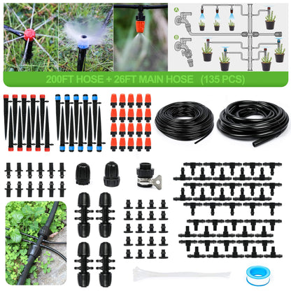 Micro Drip Irrigation Kit Automatic Irrigation System Phil and Gazelle.