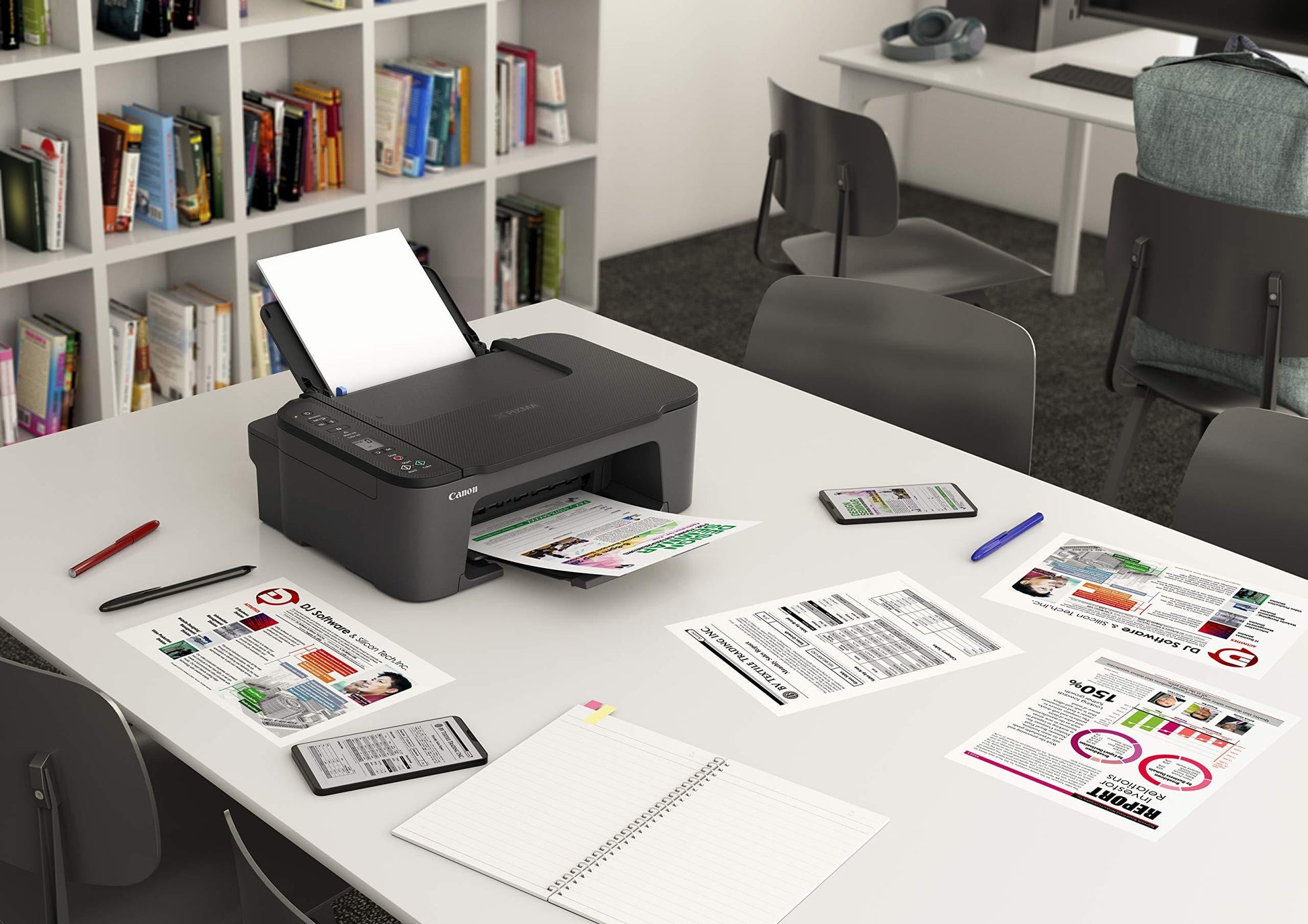 Canon PIXMA TS3420 Wireless Inkjet Printer. Phil and Gazelle.