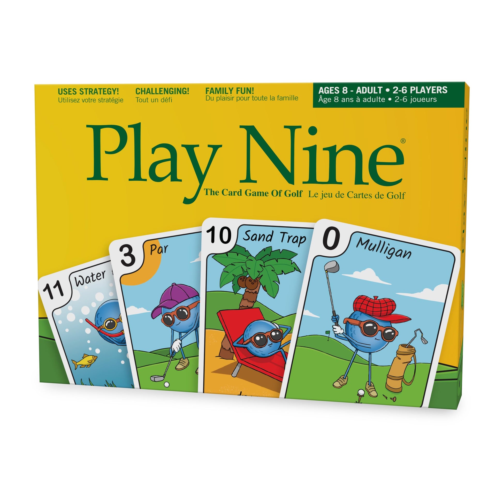 Play Nine - The Card Game of Golf Phil and Gazelle