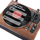 1 BY ONE High Fidelity Belt Drive Record Player with Built-in Speakers. Phil and Gazelle.