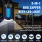 Endbug Bug Zapper Outdoor with LED Light, 4200V Mosquito Zapper Outdoor Phil and Gazelle.