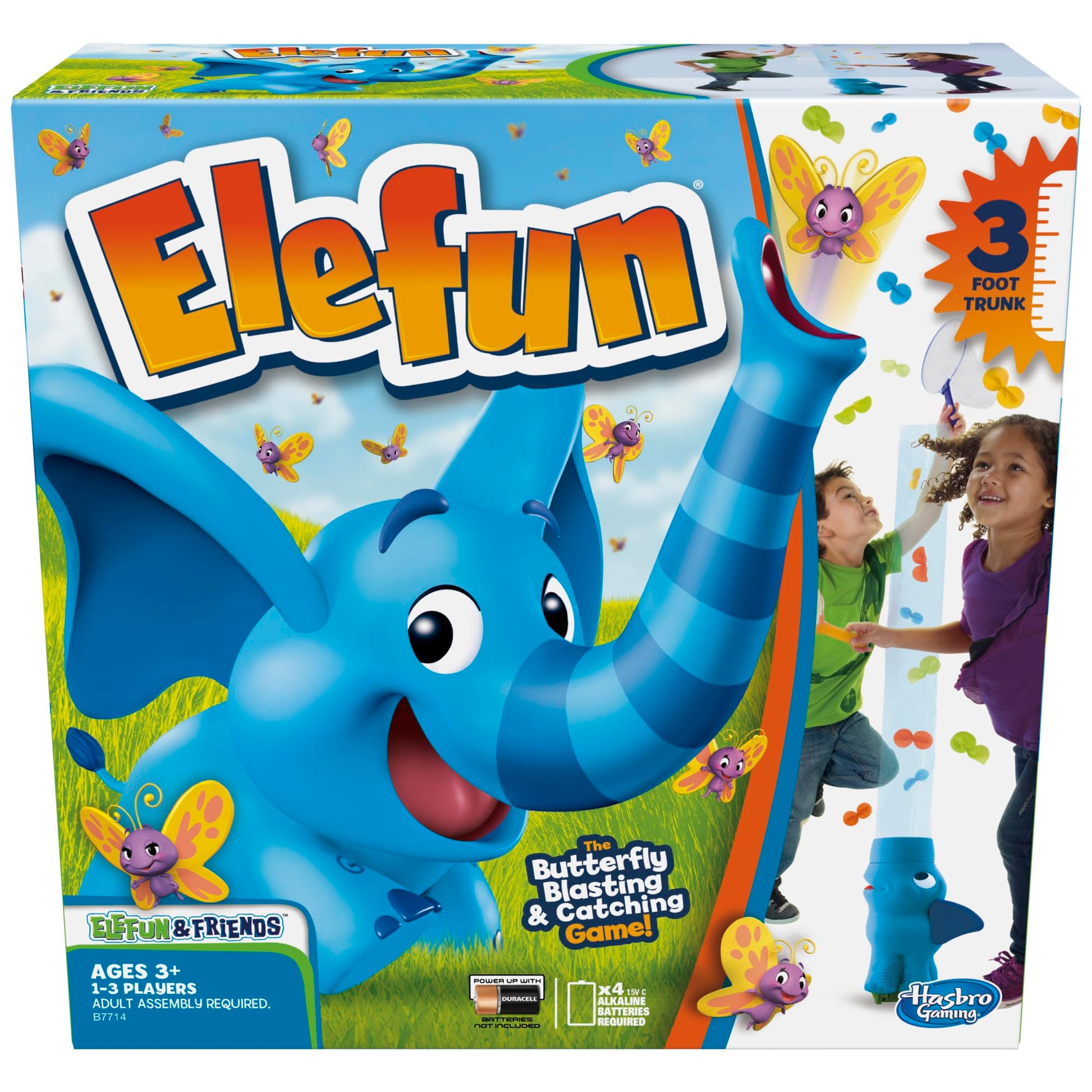 Hasbro Elefun and Friends Game with Butterflies and Music. Phil and Gazelle.