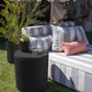 Outdoor Cooler Side Table - 2 in 1 - Designed for use as Outdoor Side Table. Phil and Gazelle.