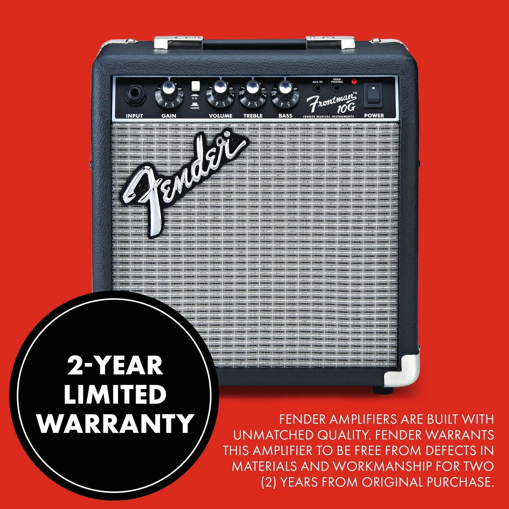 Fender Frontman 10G Electric Guitar Amplifier. Phil and Gazelle.