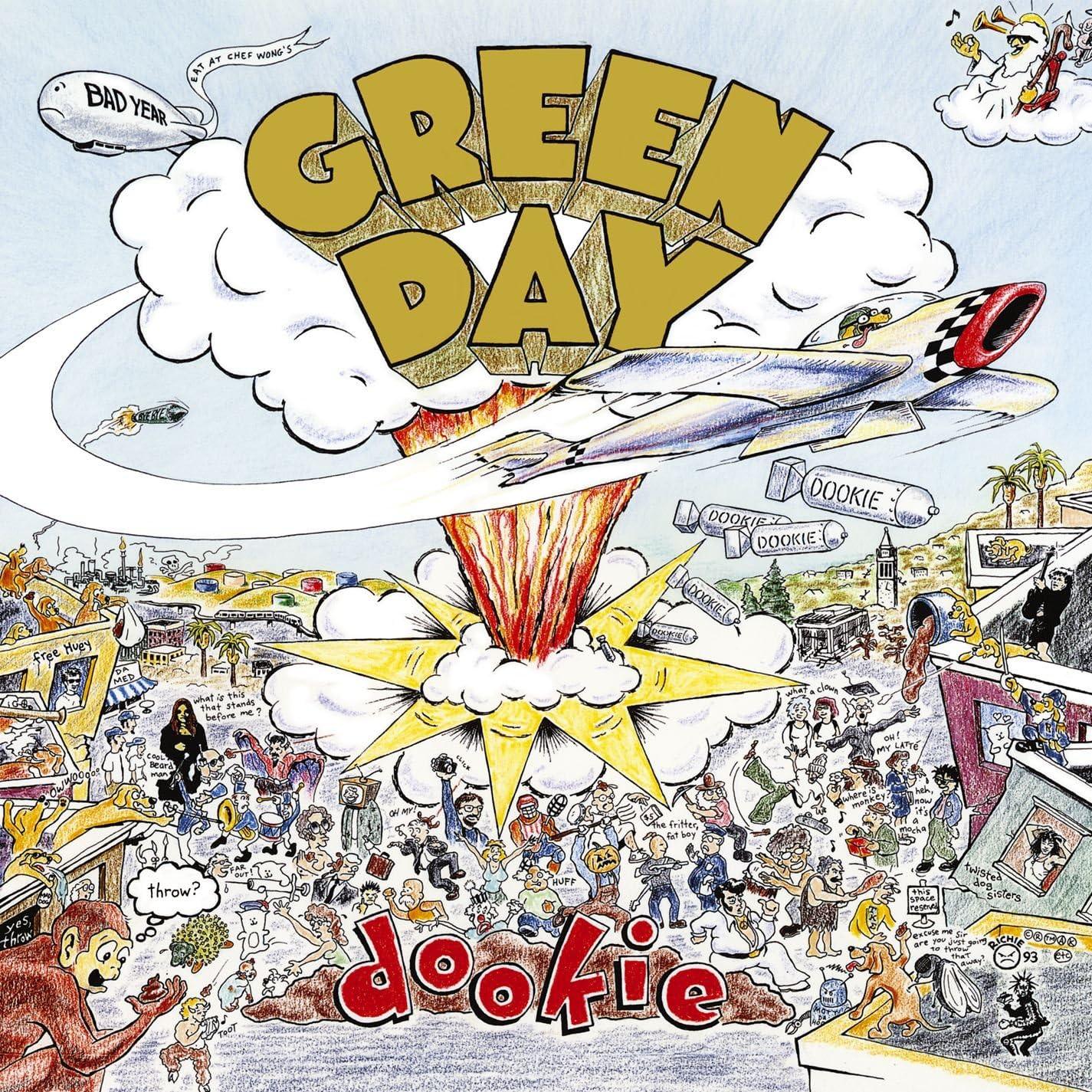 Green Day Dookie (Vinyl) Album Phil and Gazelle