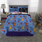 Five Nights at Freddy's Super Soft Comforter and Sheet Set with Sham, 7 Piece Full Size, Phil and Gazelle.